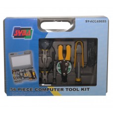 56 Pieces Computer Electronics Tool Kit with Soldering Tool - SY-ACC65033